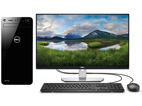 XPS �^���[ �v���`�i Core i7 9700�E16GB�������E256GB SSD+2TB HDD�EGTX 1050Ti���ځEOffice Home&Business 2019�E���j�^�t���f�� �̐��i�摜