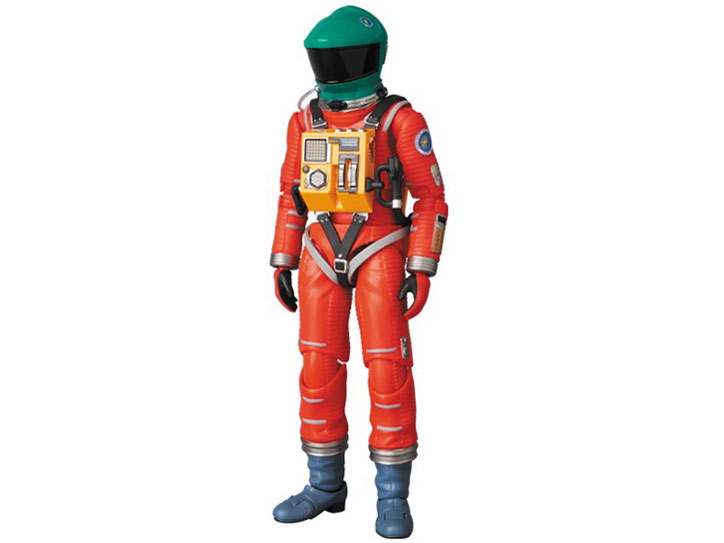 MAFEX SPACE SUIT GREEN HELMET & ORANGE SUIT Ver.