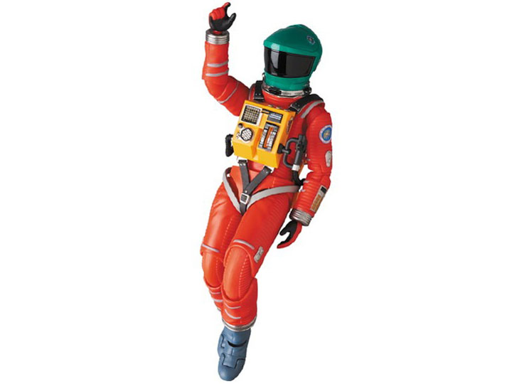 MAFEX SPACE SUIT GREEN HELMET & ORANGE SUIT Ver.