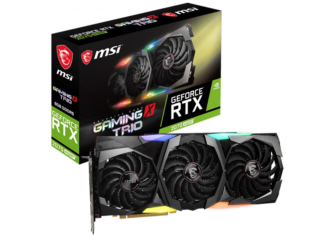 GeForce RTX 2070 SUPER GAMING X TRIO [PCIExp 8GB] �̐��i�摜