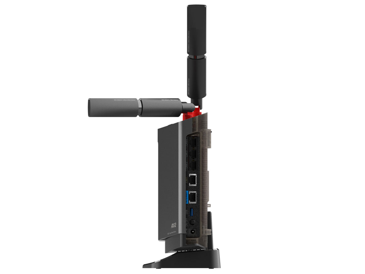 AirStation WXR-5950AX12R [�`�^�j�E���O���[×�N���A�u���b�N]