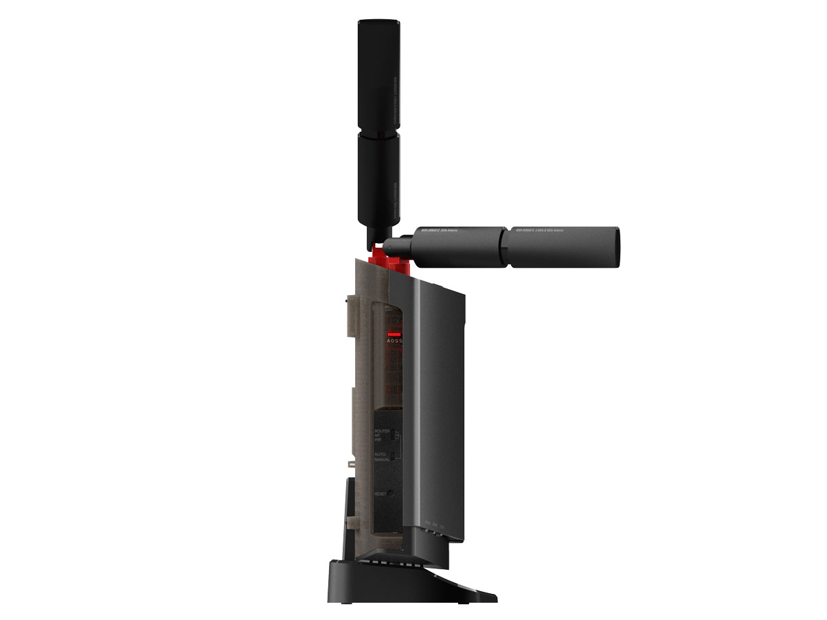 AirStation WXR-5950AX12R [�`�^�j�E���O���[×�N���A�u���b�N]