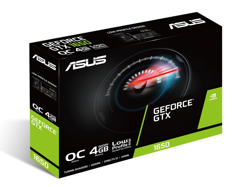 GTX1650-O4G-LP-BRK [PCIExp 4GB]