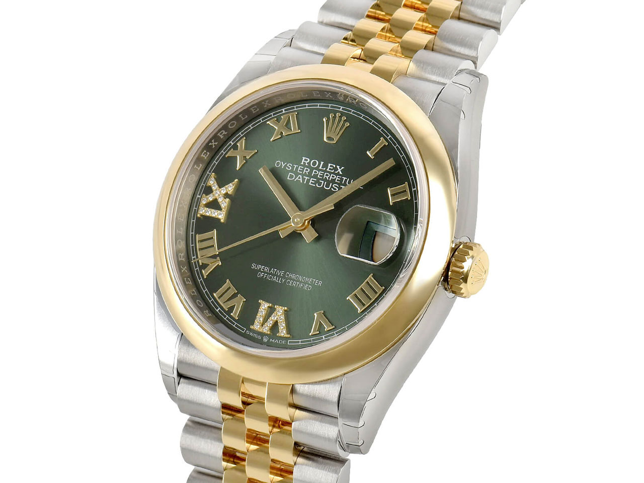 �f�C�g�W���X�g 126203 [���[�}�� VI/IX�_�C�� �W���r���[�u���X���b�g �I���[�u�O���[��] �̐��i�摜