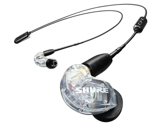 Shure SE215 ワイヤレスイヤホン BT2 SHURE SE215 SPE Wireless+BT2-Aのレビュー】バランスの取れた