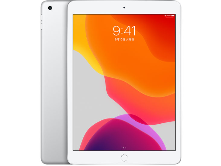 iPad 10.2インチ 第7世代 Wi-Fi 32GB 2019年秋モデル MW752J/A [シルバー] の製品画像