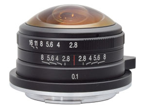 LAOWA 4mm F2.8 Fisheye MFT �̐��i�摜
