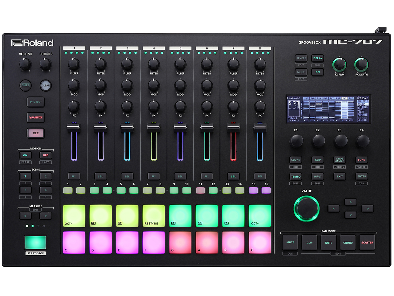 GROOVEBOX MC-707 �̐��i�摜