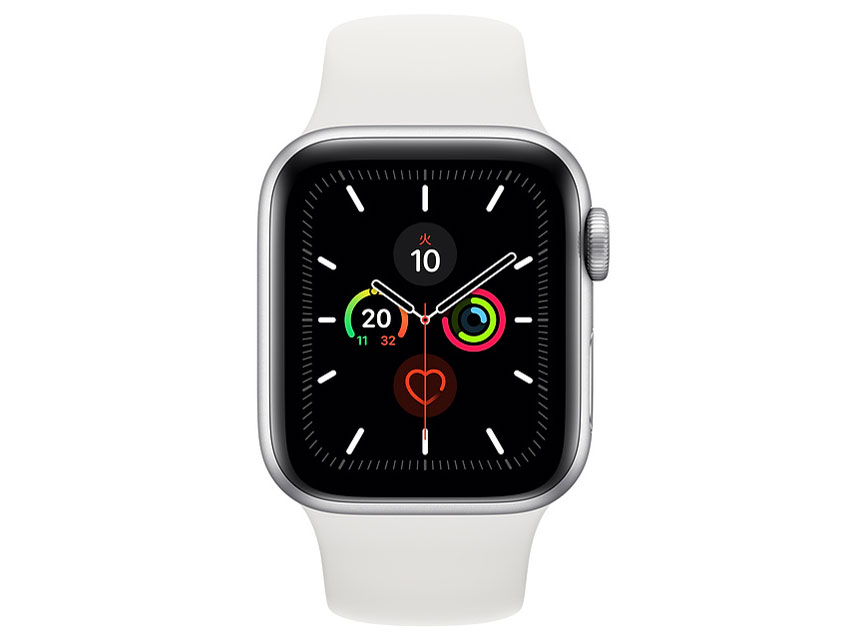 Apple Watch Series 5 GPS���f�� 40mm MWV62J/A [�z���C�g�X�|�[�c�o���h]