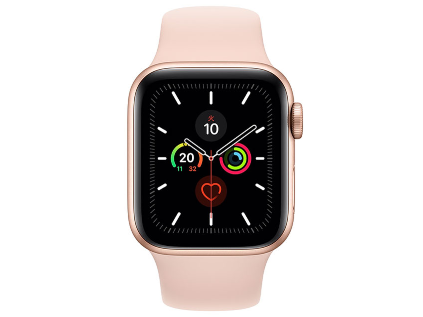 Apple Watch Series 5 GPS���f�� 40mm MWV72J/A [�s���N�T���h�X�|�[�c�o���h]