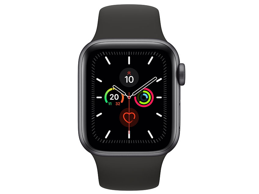 Apple Watch Series 5 GPS+Cellular���f�� 40mm MWX32J/A [�u���b�N�X�|�[�c�o���h]