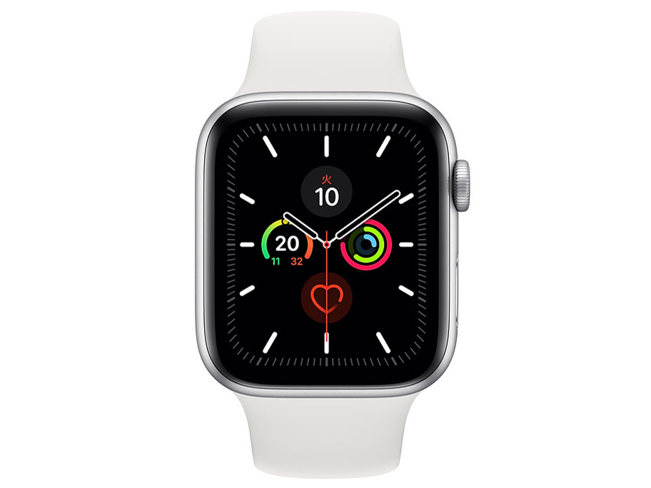 Apple Watch Series 5 GPS���f�� 44mm MWVD2J/A [�z���C�g�X�|�[�c�o���h]