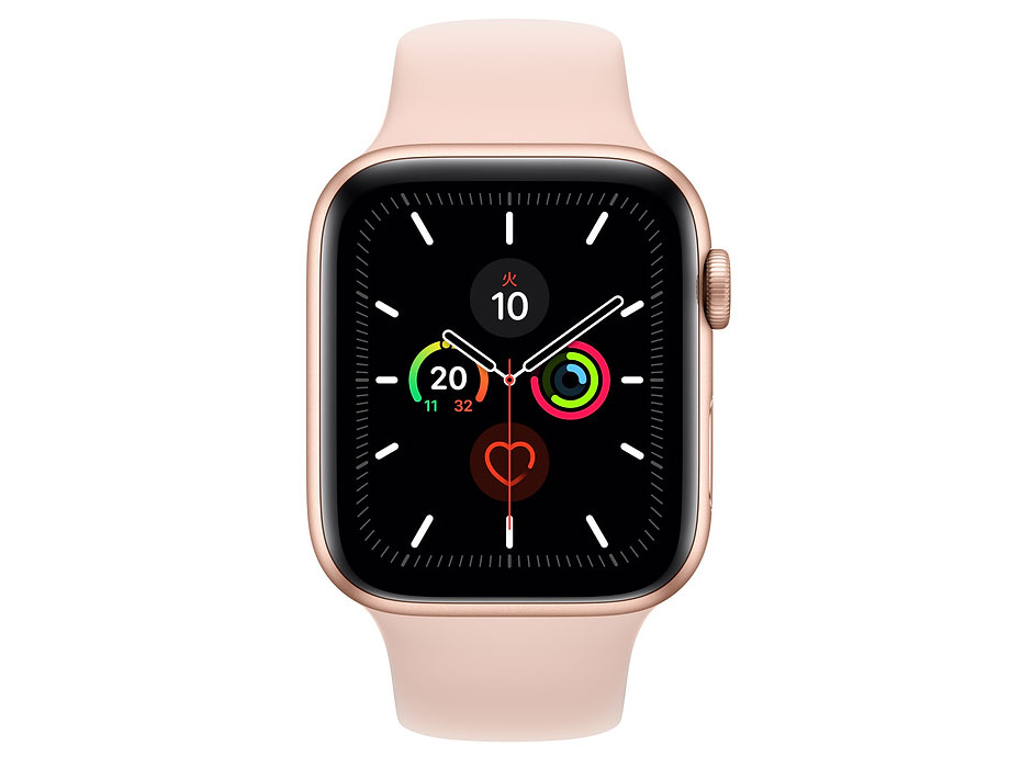 Apple Watch Series 5 GPS���f�� 44mm MWVE2J/A [�s���N�T���h�X�|�[�c�o���h]