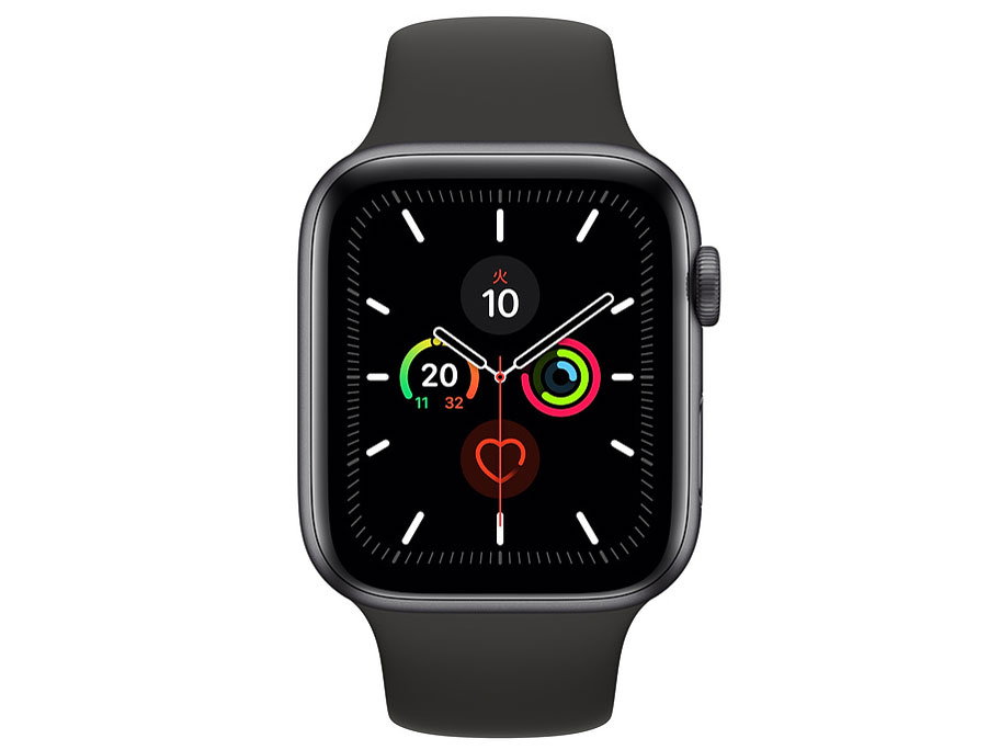Apple Watch Series 5 GPS+Cellular���f�� 44mm MWWE2J/A [�u���b�N�X�|�[�c�o���h]