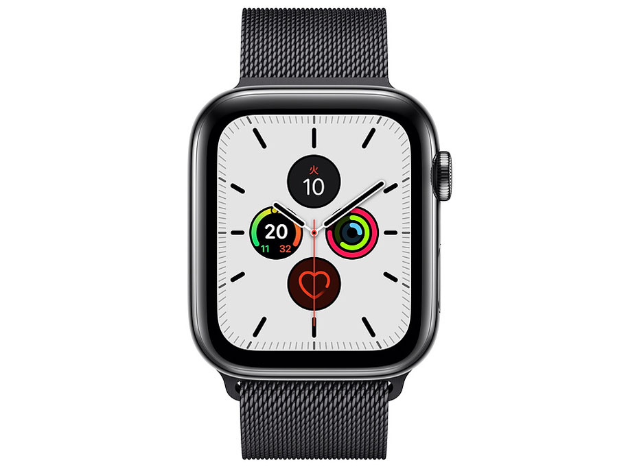 Apple Watch Series 5 GPS+Cellular���f�� 44mm MWWL2J/A [�X�y�[�X�u���b�N�~���l�[�[���[�v]
