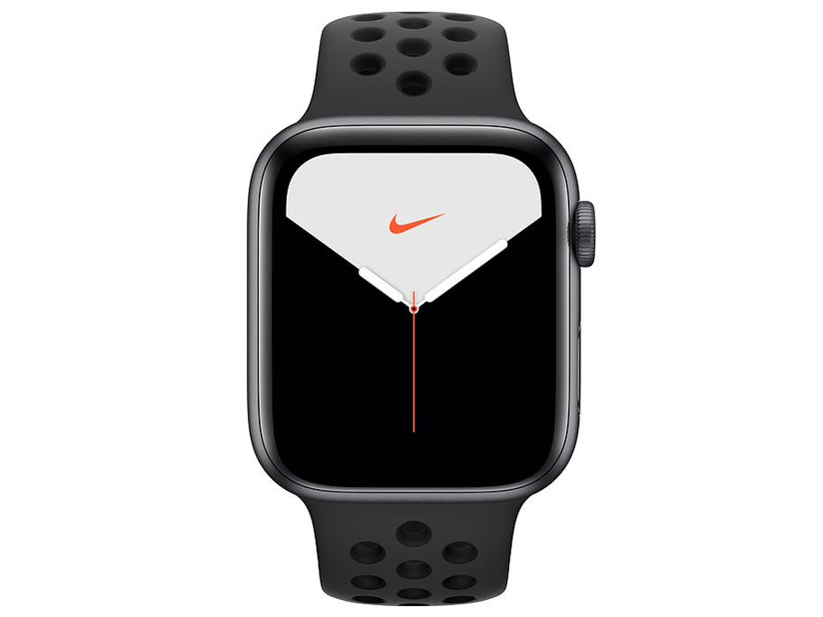 Apple Watch Nike Series 5 GPS���f�� 44mm MX3W2J/A [�A���X���T�C�g/�u���b�NNike�X�|�[�c�o���h]