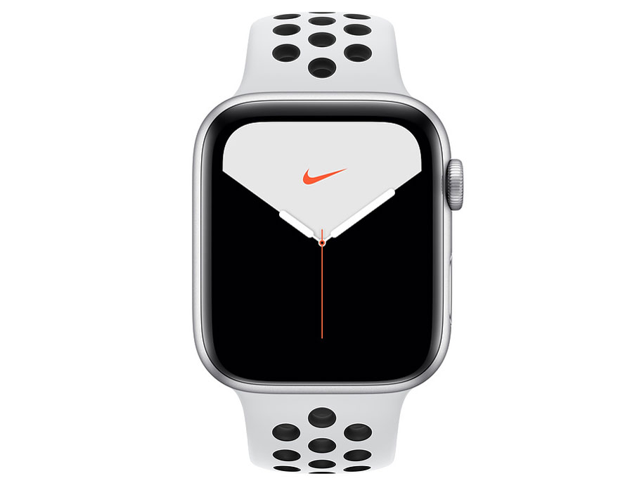 Apple Watch Nike Series 5 GPS���f�� 44mm MX3V2J/A [�s���A�v���`�i��/�u���b�NNike�X�|�[�c�o���h]