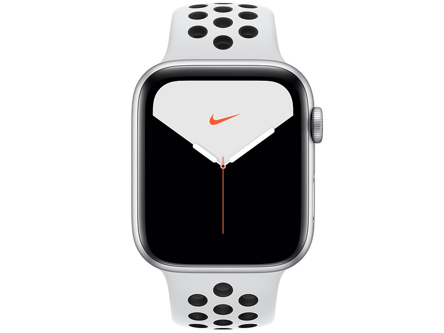Apple Watch Nike Series 5 GPS+Cellular���f�� 44mm MX3E2J/A [�s���A�v���`�i��/�u���b�NNike�X�|�[�c�o���h]