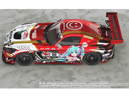 �����~�N GT�v���W�F�N�g 1/18 Mercedes-AMG Team GOOD SMILE 2019 SUZUKA 10HOURS ver. �̐��i�摜