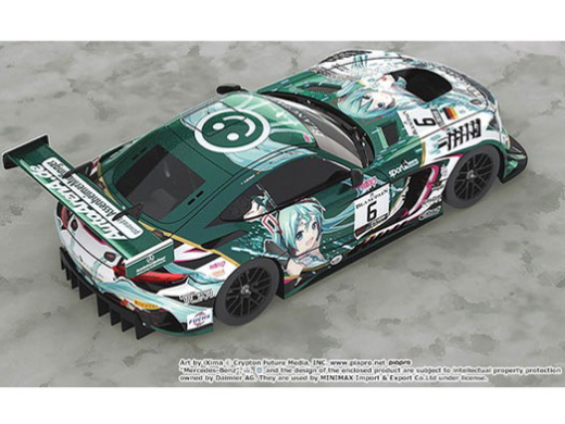 �L�����N�^�[�E�{�[�J���E�V���[�Y01 �����~�N 1/18 #6 Mercedes-AMG Team Black Falcon 2019 SPA24H ver.