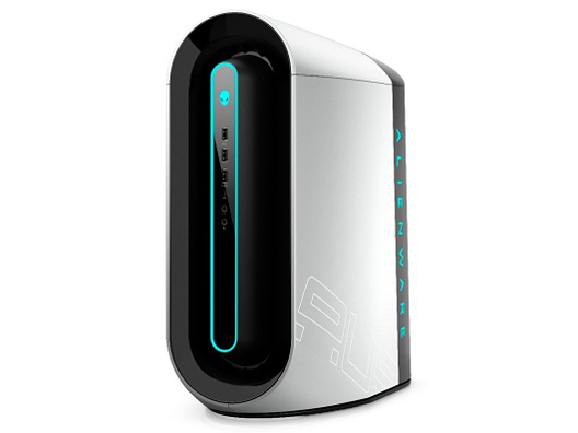 ALIENWARE AURORA �X�^���_�[�h ���W�F���h�f�U�C�� Core i7 9700�E8GB�������E2TB HDD�EGTX 1660Ti���ڃ��f�� [�V���o�[�z���C�g] �̐��i�摜