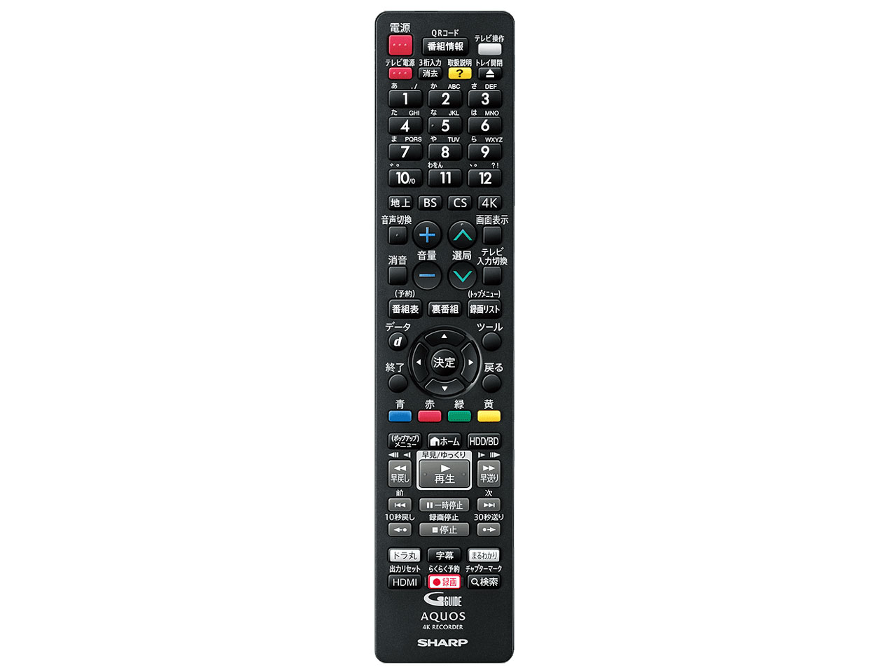 AQUOS 4K���R�[�_�[ 4B-C40BT3