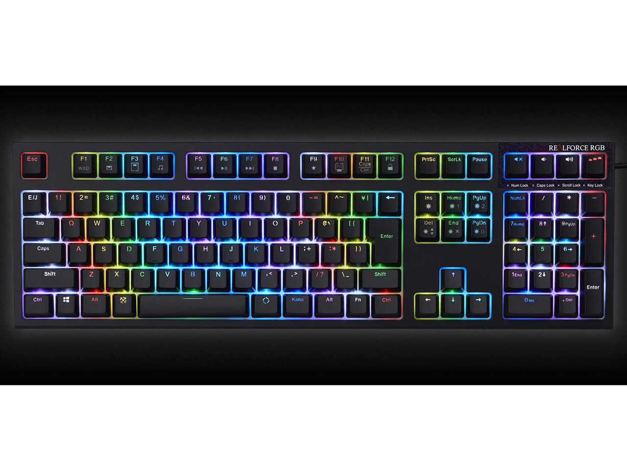 東プレ REALFORCE RGB R2A-JP4G-BK 価格比較 - 価格.com