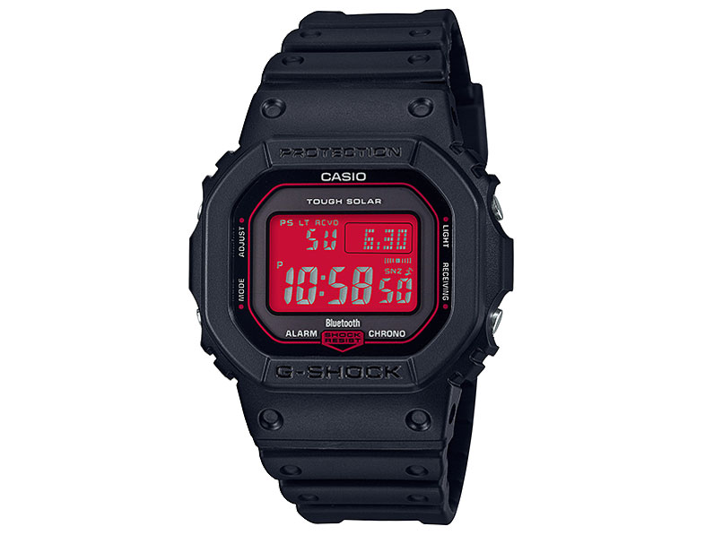 G-SHOCK Black and Red Series GW-B5600AR-1JF �̐��i�摜