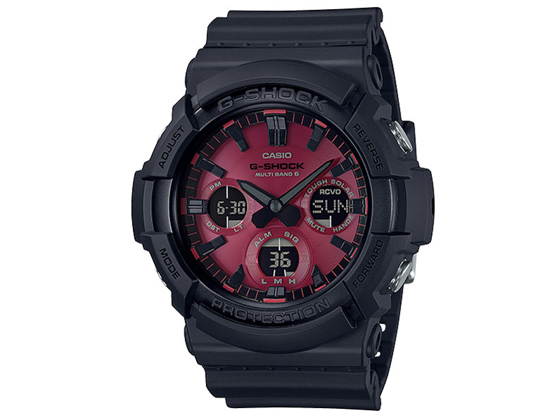 G-SHOCK Black and Red Series GAW-100AR-1AJF �̐��i�摜