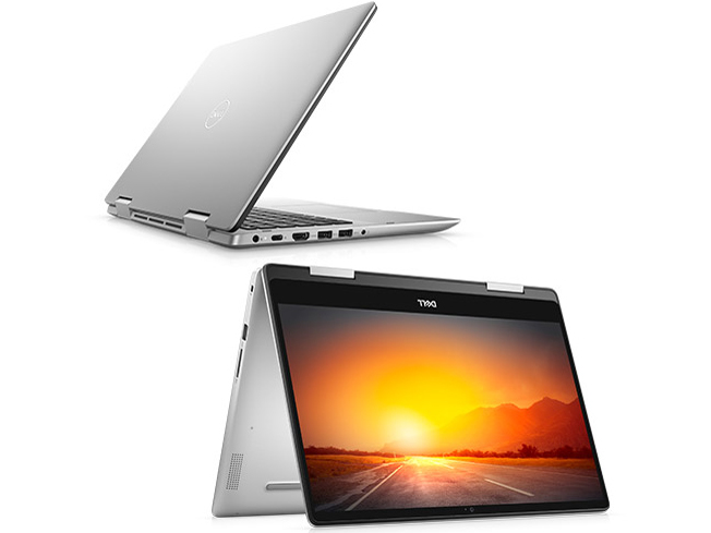 Inspiron 14 5000 2-in-1 �v���~�A�� Core i5 10210U�E8GB�������E256GB SSD���ڃ��f�� [�v���`�i�V���o�[] �̐��i�摜
