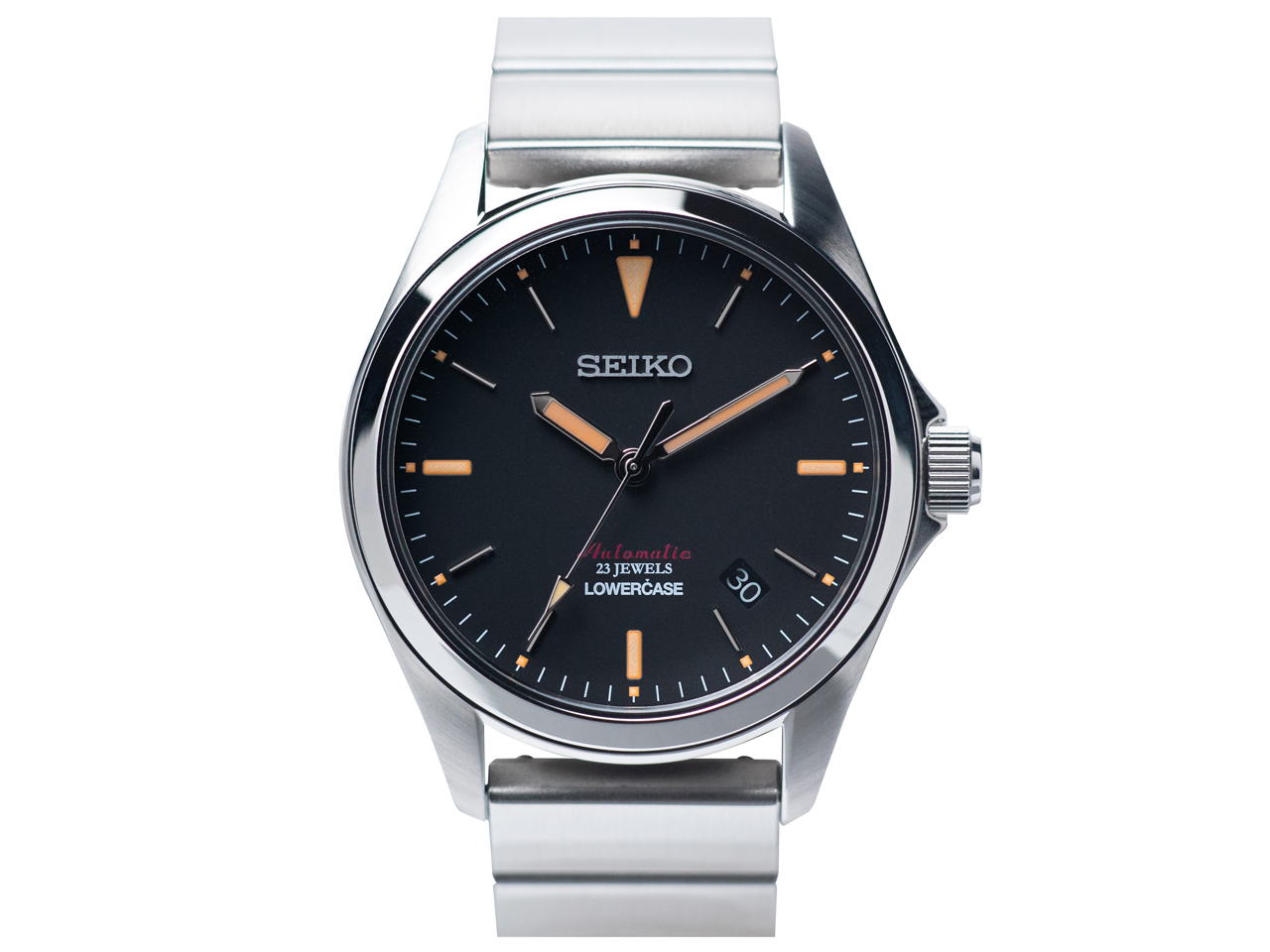 seiko wena wrist pro Mechanical set -LOWERCASE Edition- WNW-SB15A/S [�V���o�[] �̐��i�摜
