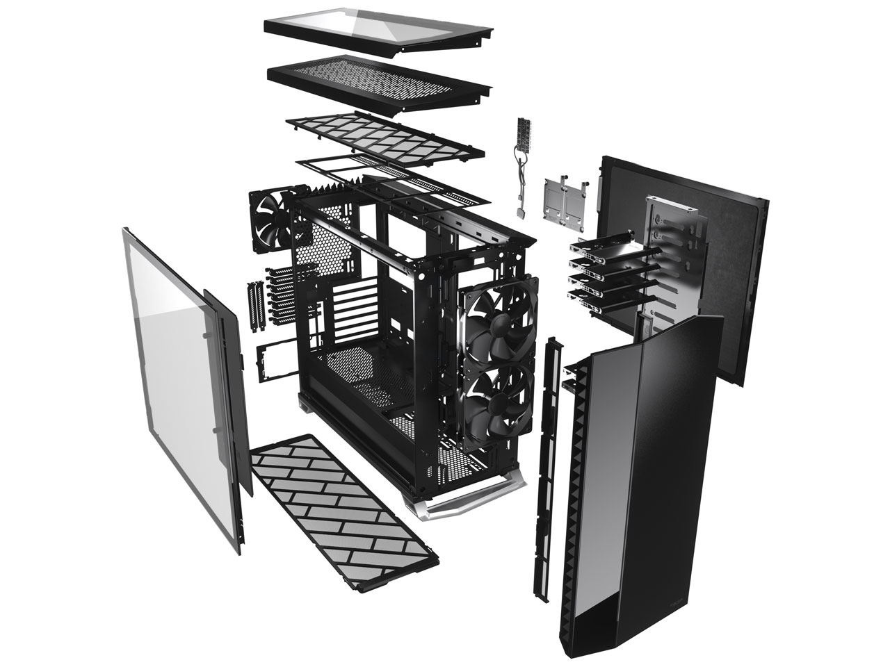 Vector RS Tempered Glass FD-C-VER1A-01 [�u���b�N�A�E�g/���C�g]