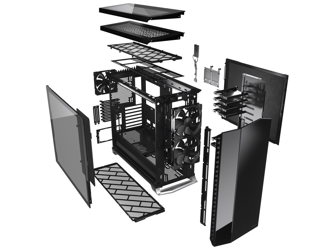 Vector RS Tempered Glass FD-C-VER1A-02 [�u���b�N�A�E�g/�_�[�N]