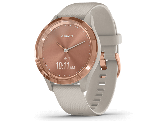 時計 GARMIN vivomove 3S 010-02238-72 ガーミン vivomove 3S 010-02238-72 [Light Sand/Rose Gold