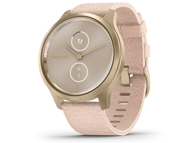 ガーミン vivomove Style Nylon 010-02240-72 [Blush Pink/Light