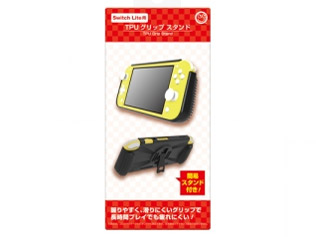 (Switch Lite�p)TPU�O���b�v�X�^���h CC-SLGRS-BK �̐��i�摜