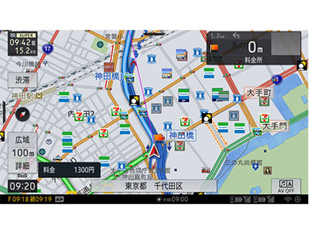 �T�C�o�[�i�r AVIC-CW910