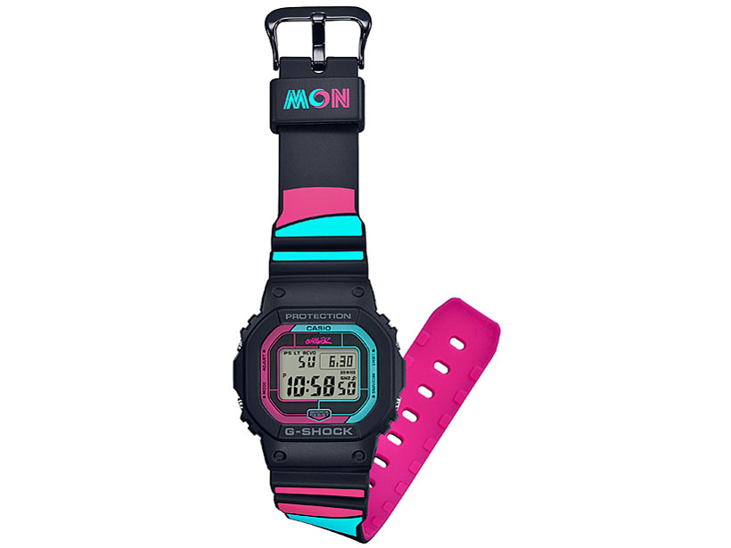 G-SHOCK Gorillaz�R���{���[�V�������f�� GW-B5600GZ-1JR