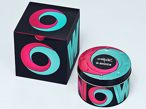 G-SHOCK Gorillaz�R���{���[�V�������f�� GW-B5600GZ-1JR