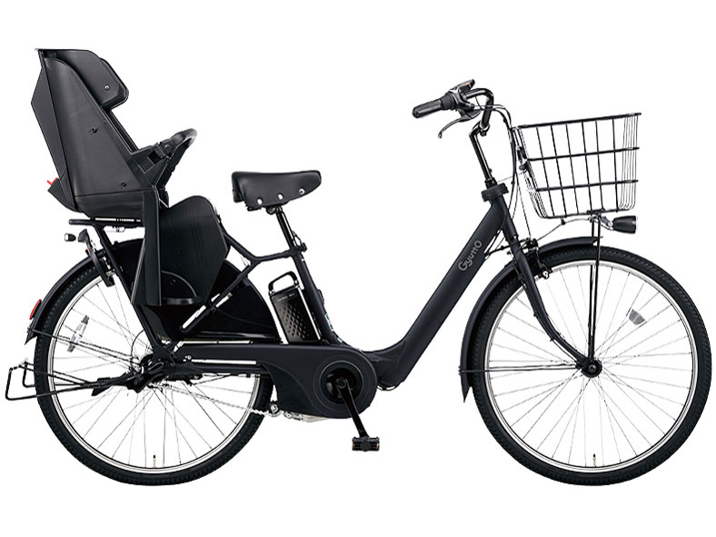 美品!パナソニック　ギュット　電動アシスト自転車BE-ELAD032 ブラック PANASONIC 「パナソニック」 ギュット・アニーズ・DX BE-ELAD032