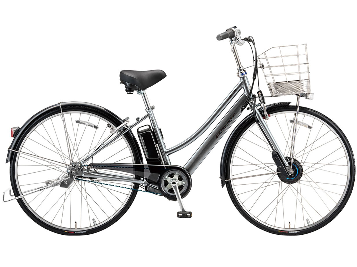 black_ENJEL　電動アシスト ホワイト ブリヂストンAL7B40 ブリヂストン アルベルトe B400 L型 AL7B40 + 専用充電器 価格