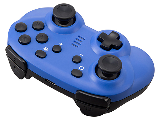 CYBER�E�W���C���R���g���[���[ �~�j �����^�C�v(SWITCH�p) CY-NSGYCMB-BL [�u���[]