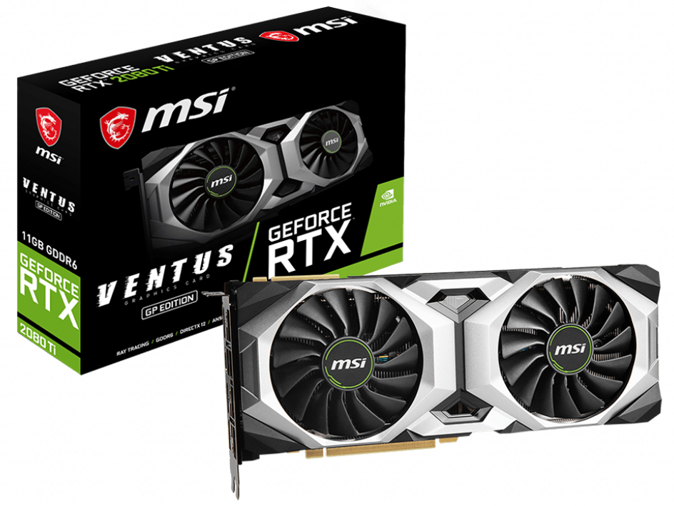 GeForce RTX 2080 Ti VENTUS GP [PCIExp 11GB] �̐��i�摜