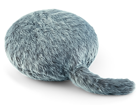 Qoobo [�n�X�L�[�O���[] �̐��i�摜