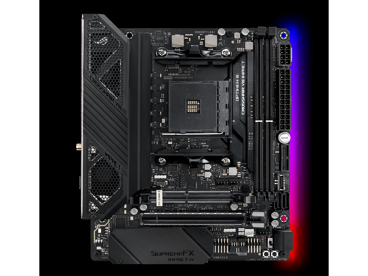 ROG CROSSHAIR VIII IMPACT �̐��i�摜