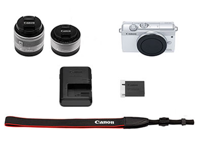 EOS M200 �_�u�������Y�L�b�g [�z���C�g]