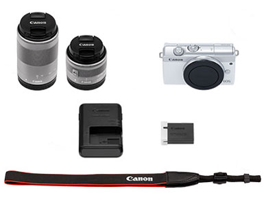 EOS M200 �_�u���Y�[���L�b�g [�z���C�g]
