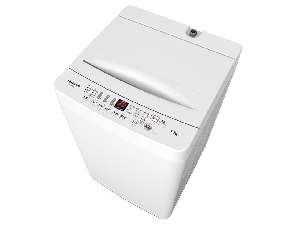 宅送] 2020 美品 中古 Hisense 5.5㎏ 洗濯機J131 sushitai.com.mx