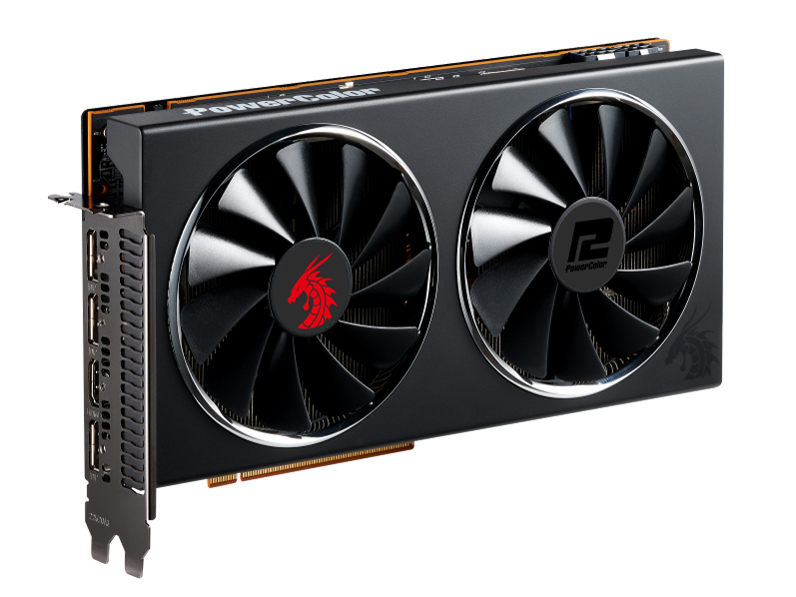 PowerColor Red Dragon Radeon RX 5700XT AXRX 5700XT 8GBD6-3DHR/OC [PCIExp 8GB]