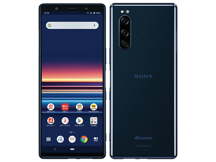Xperia 5 SO-01M docomo [�u���[] �̐��i�摜